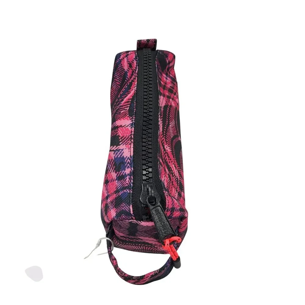 Herschel Kids Pencil Case Pink Plaid With Zippered Compartment & Handle